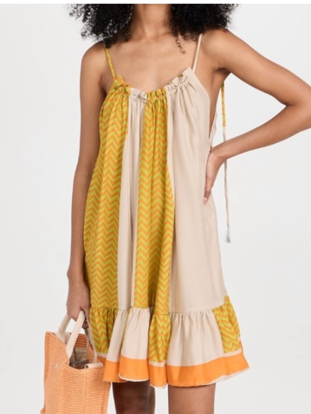 NWT! Natalie Martin Jerusha Silk Mini Dress, Sz S